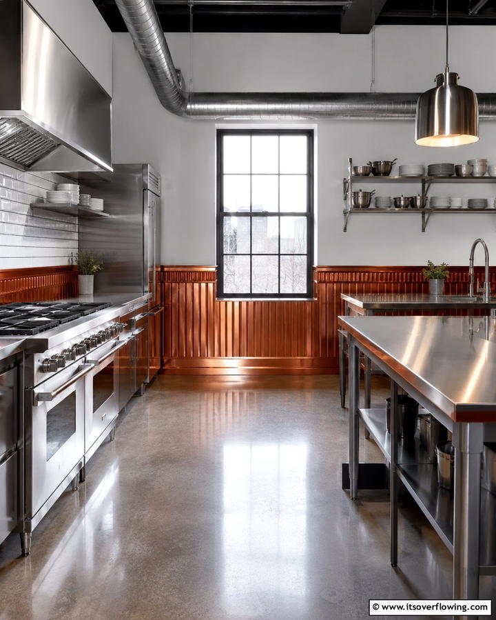 Metallic Wainscoting Panels - 25 Kitchen Wainscoting Ideas for a Chic Upgrade
