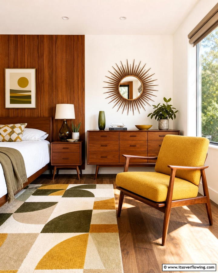 Mid Century Modern Chair - 25 Comfortable Bedroom Chair Ideas for Relaxation