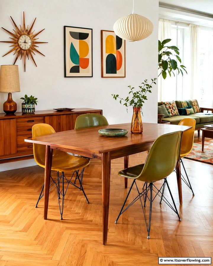 Mid Century Modern Table - 30 Innovative Table Design Ideas for Functional Spaces