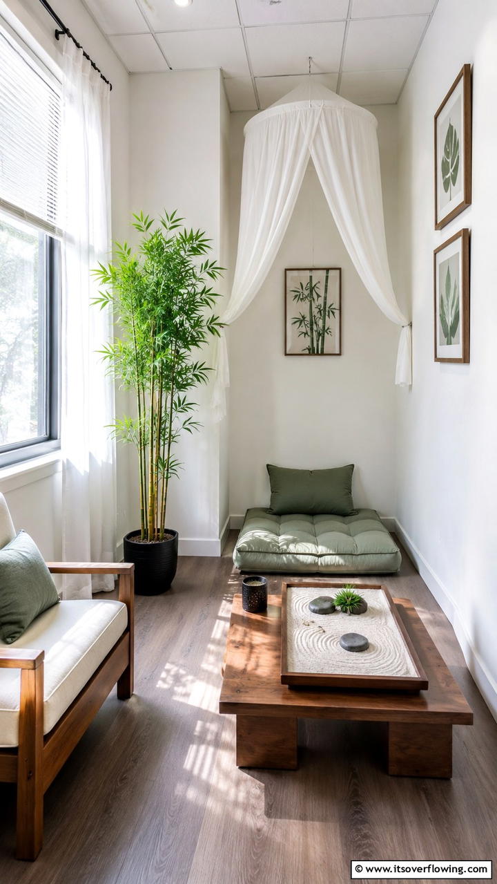Mindfulness Meditation Nooks - 21 Calming Therapist Office Decor Ideas for a Serene Environment