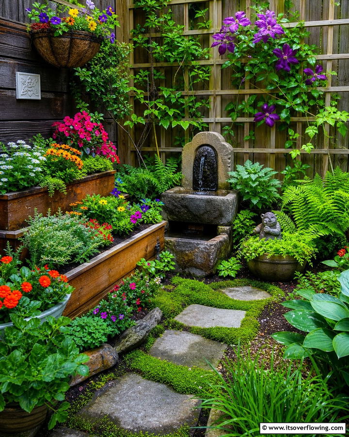 Mini Garden Oasis - 20 Creative Corner Patio Ideas for Small Outdoor Spaces