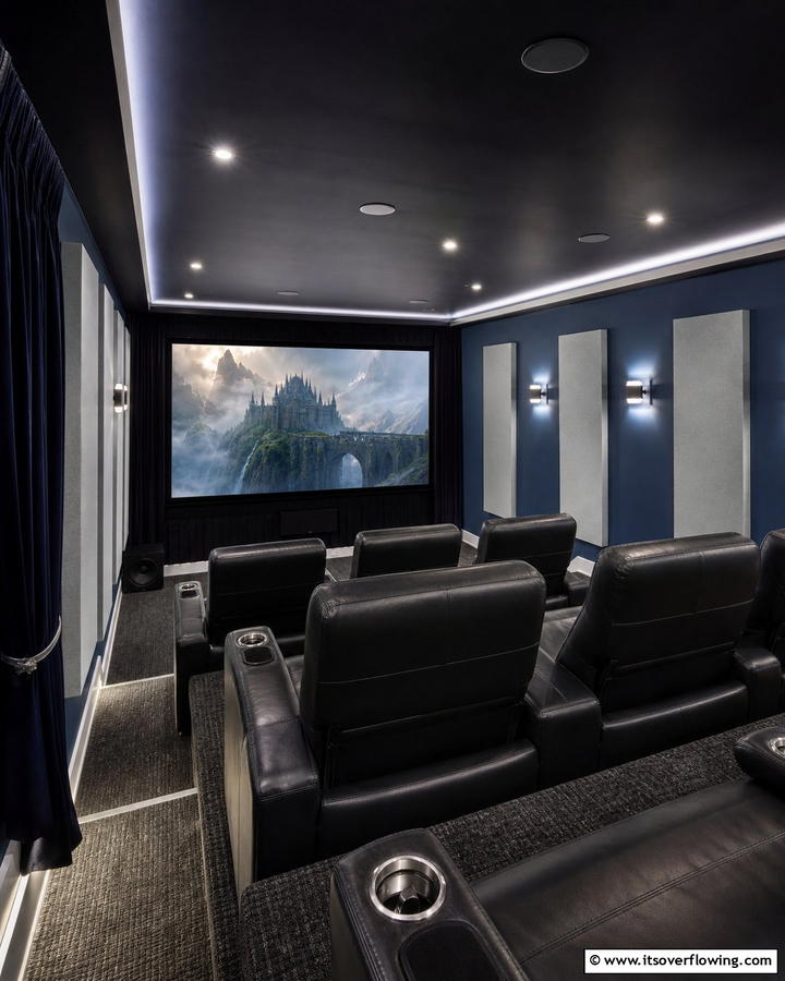 Mini Home Theater Experience - 21 Spare Room Conversion Ideas for Multifunctional Use