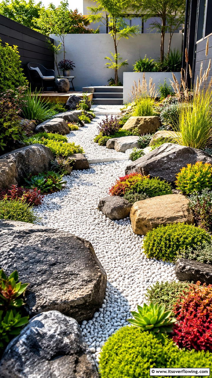 Mini Rock Garden - 30 Budget Small Garden Ideas to Transform Outdoor Space