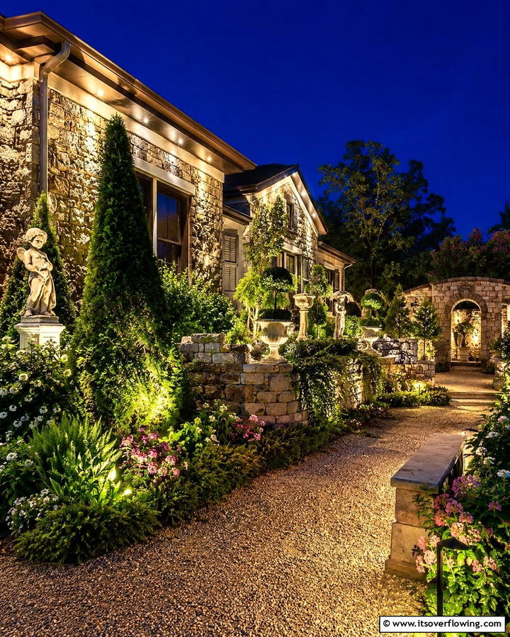Mini Spotlights for Subtle Accents - 20 Soffit Lighting Ideas to Illuminate Your Home