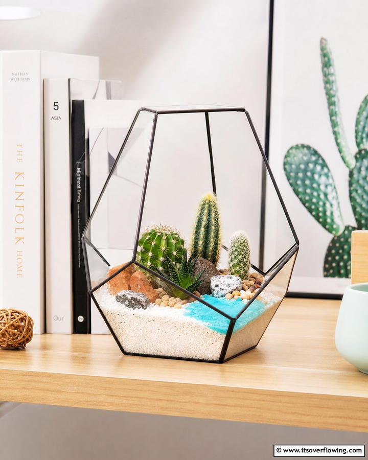 Miniature Cactus Terrarium - 25 Stunning Cactus Garden Ideas for Your Home