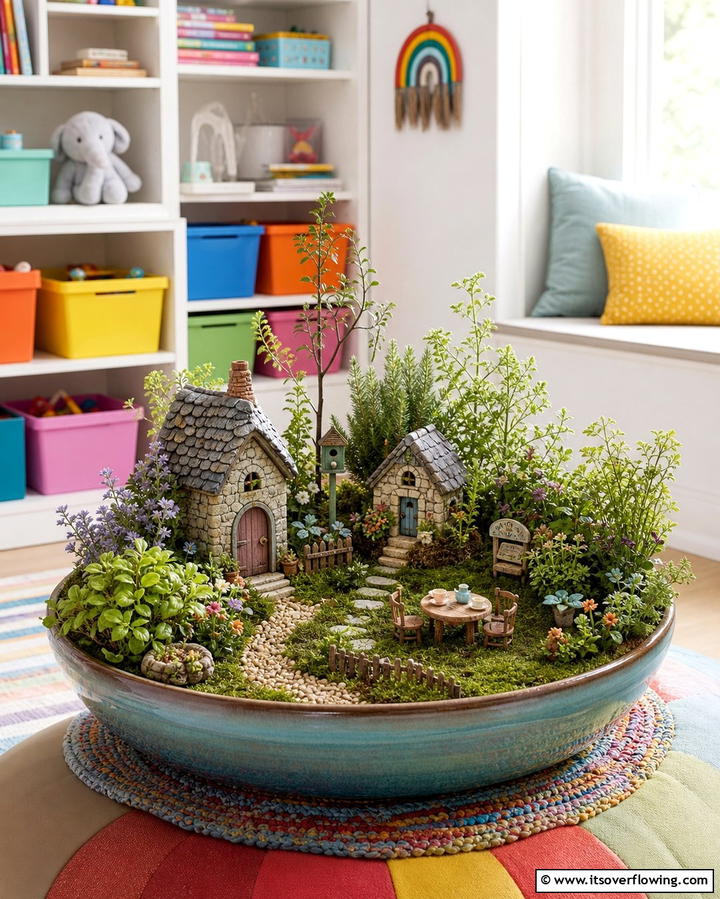 Miniature Fairy Gardens for Whimsy - 25 Creative Indoor Garden Ideas to Brighten Your Home
