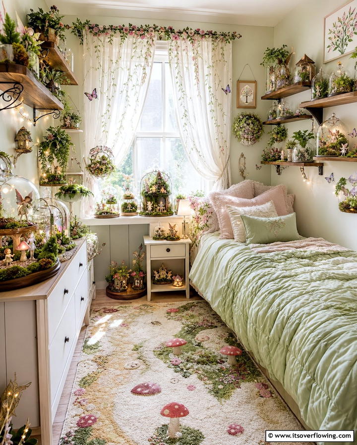 Miniature Fairy Gardens - 25 Fairycore Bedroom Ideas for a Whimsical Escape
