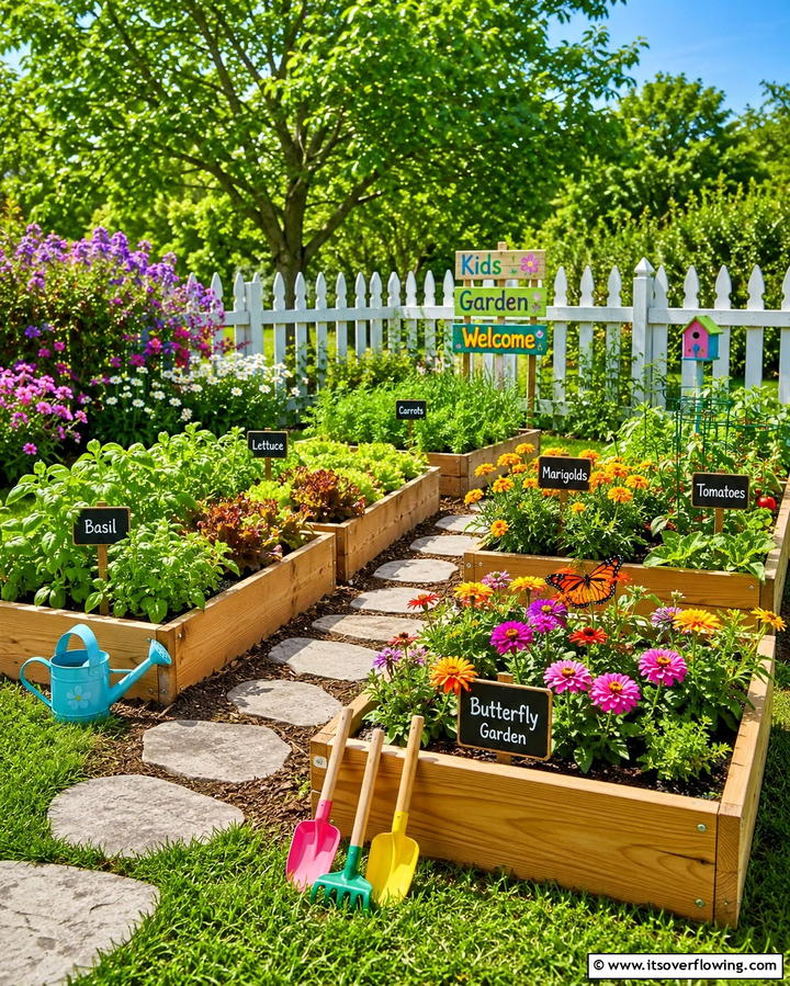 Miniature Garden Patch - 25 Backyard Ideas for Kids to Create Fun Outdoor Spaces
