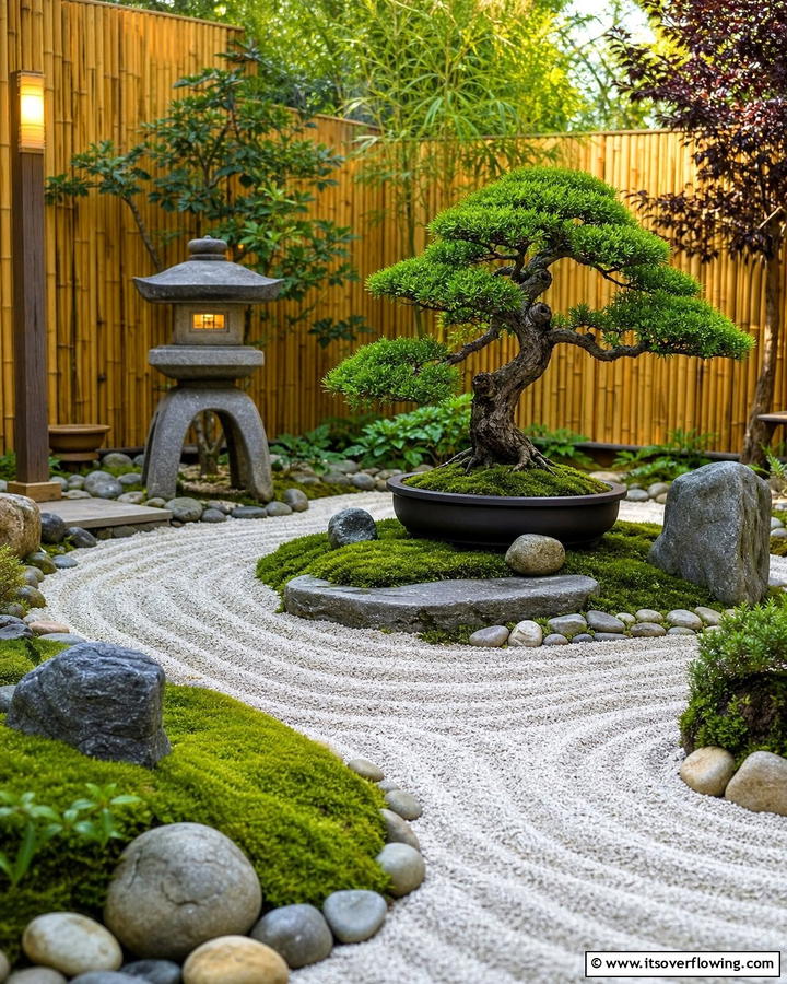 Miniature Zen Oasis - 20 Bonsai Garden Ideas- Miniature Landscapes