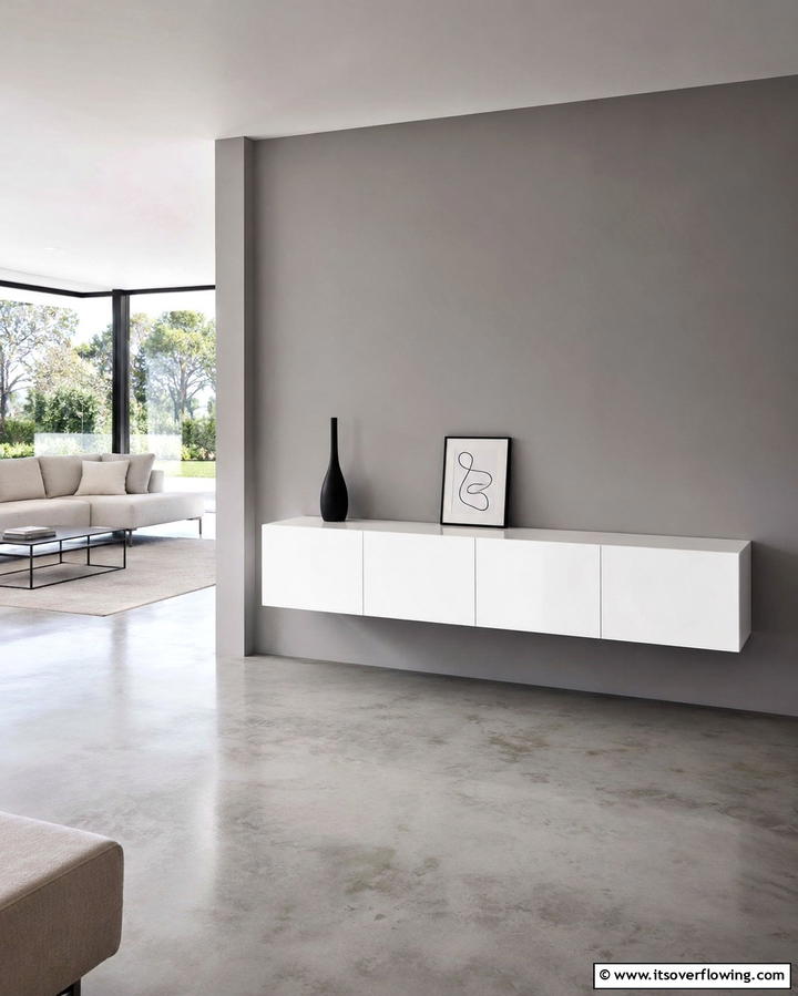 Minimalist Approach - 25 Sideboard Decor Ideas to Enhance Your Living Space