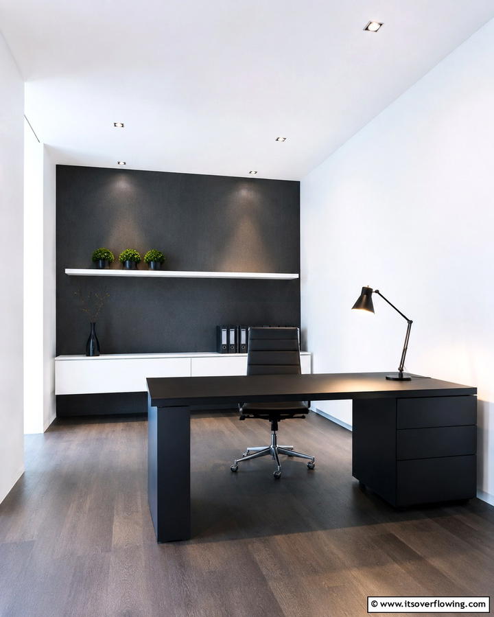 Minimalist Approach - 30 Home Office Ideas Designed Specifically for Her