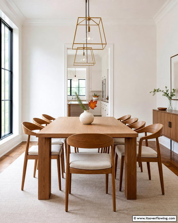 Minimalist Autumn Simplicity - 21 Festive Thanksgiving Table Decor Ideas for Family Gatherings