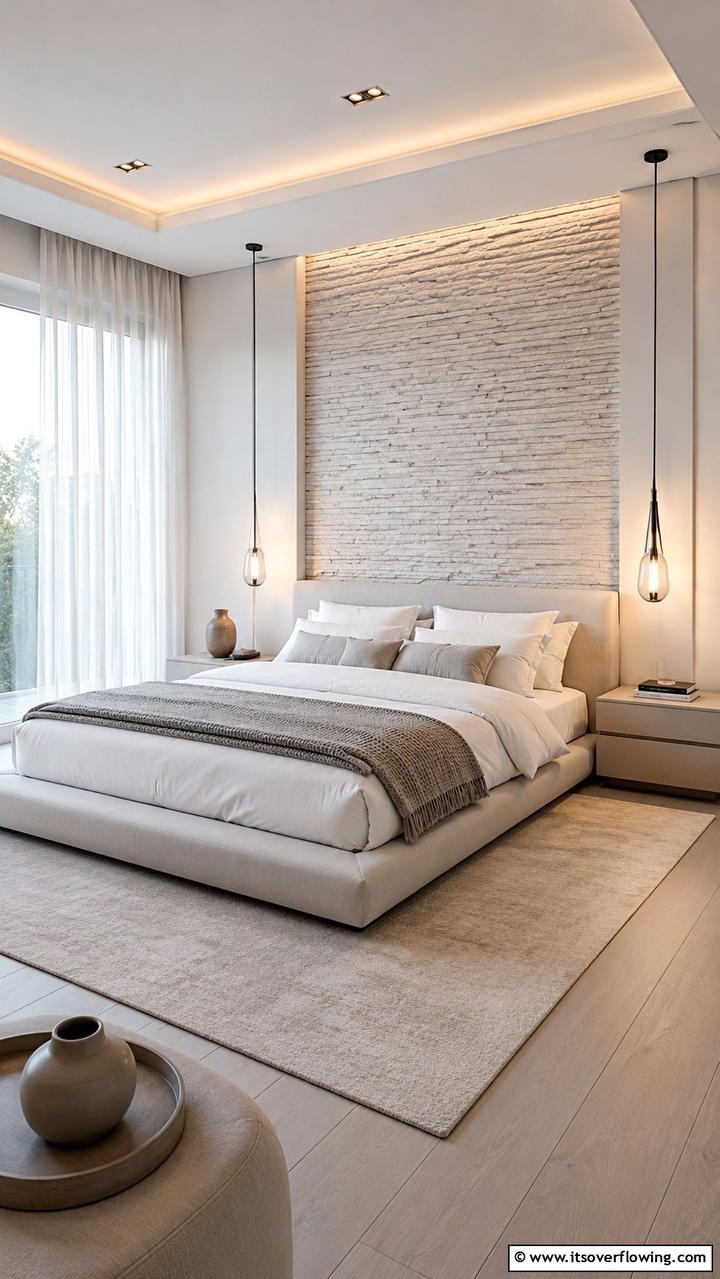 Minimalist Bedroom Chic - 30 Unique House Decor Ideas to Transform Your Interior