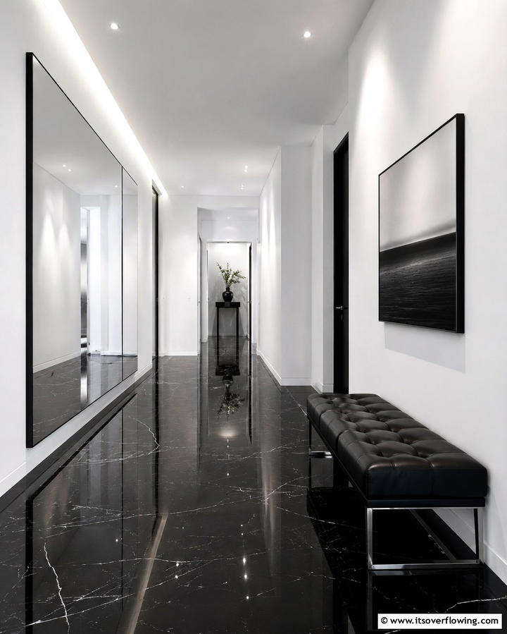 Minimalist Black and White - 30 Floor & Wall Color Combos for Stylish Interiors