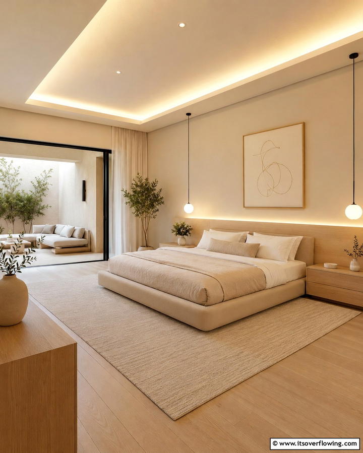 Minimalist Chic Retreat - 30 Minimalist Clean Girl Room Ideas for a Clutter-Free Space