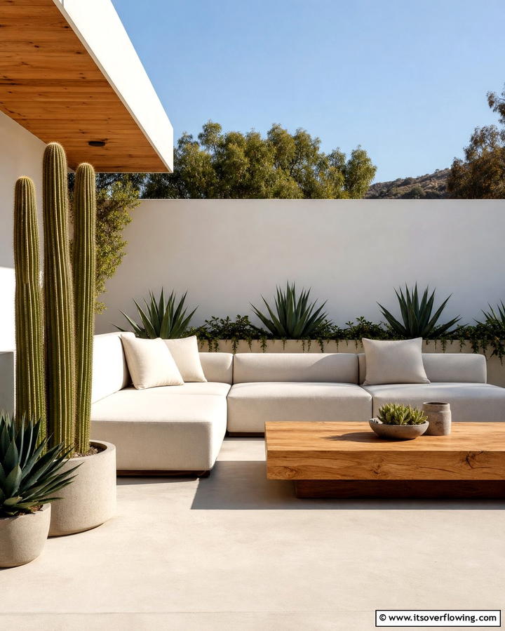 Minimalist Chic Setting - 25 Terrace Design Ideas for Outdoor Living