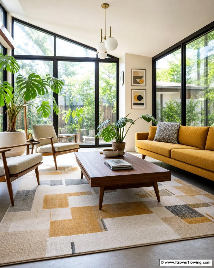 Minimalist Coffee Tables - 20 Mid-century Modern Sunroom Ideas for a Retro Vibe
