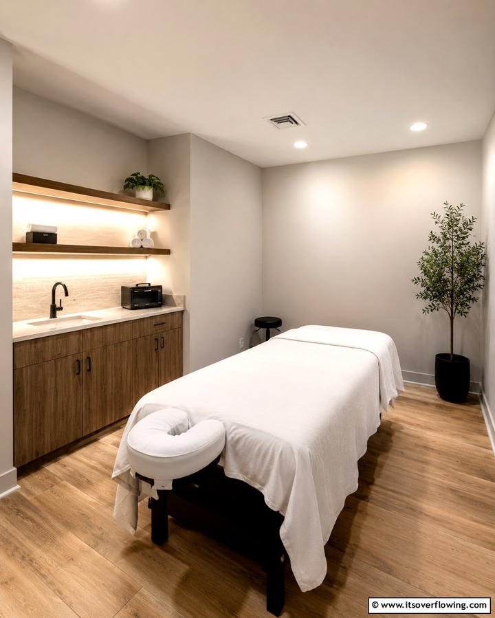 Minimalist Decor - 25 Massage Room Setup Ideas for Ultimate Relaxation