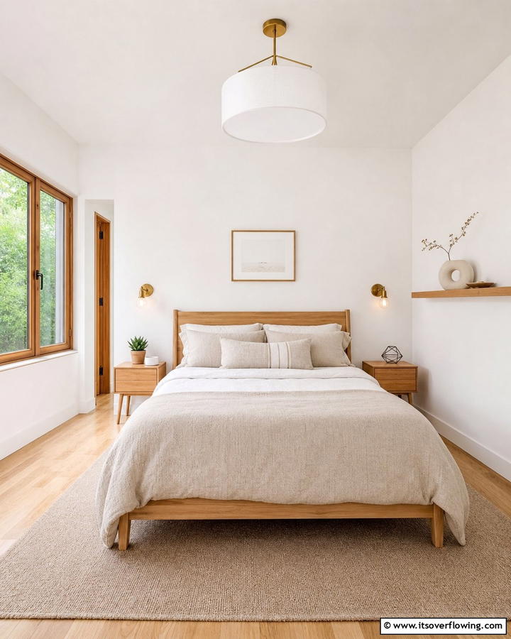 Minimalist Decor Accents - 21 Minimalist Bedroom Ideas for a Serene Retreat