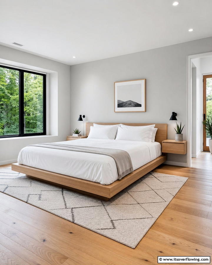 Minimalist Design - 21 Cozy Bedroom Ideas for Relaxing Retreats