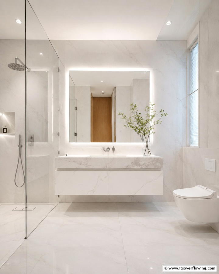Minimalist Design Approach - 25 Masculine Bathroom Ideas for a Bold Look