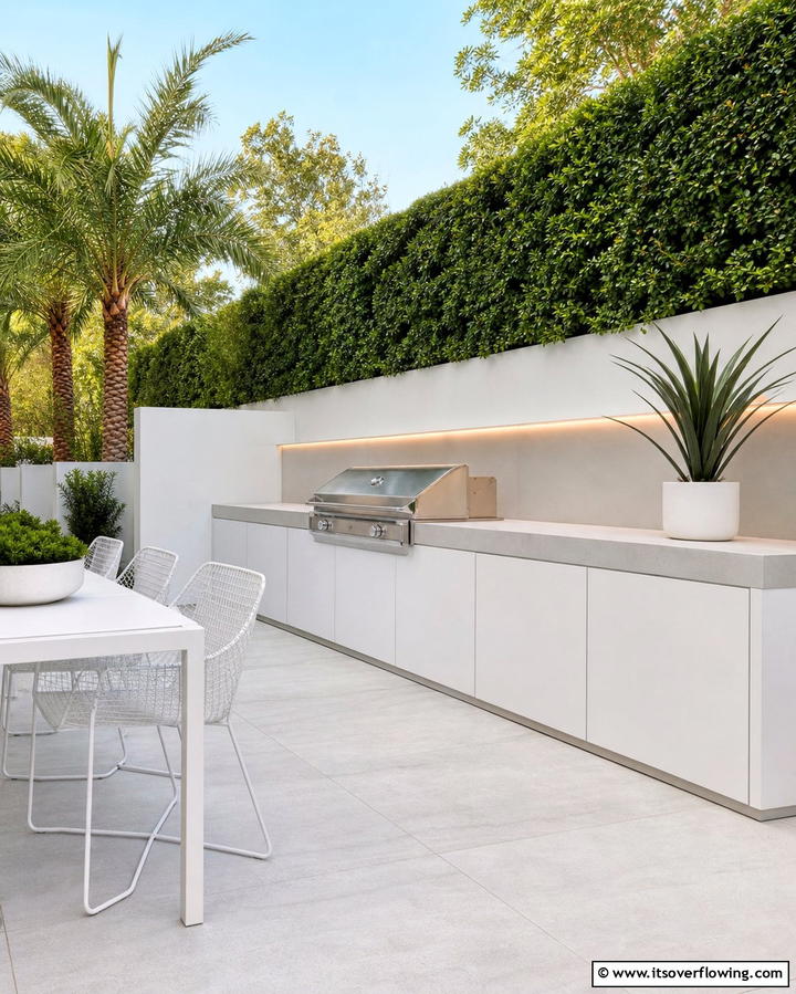 Minimalist Design Kitchen - 21 Small Outdoor Kitchen Designs for Compact Entertaining