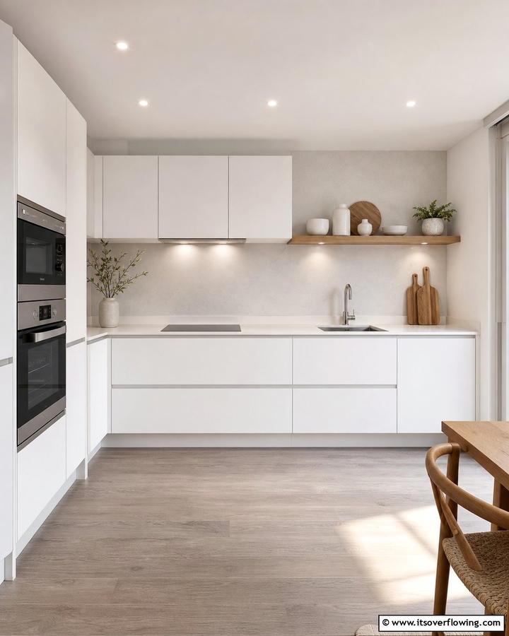 Minimalist Design for Clarity - 21 Small Kitchen Ideas on a Budget for Maximized Space