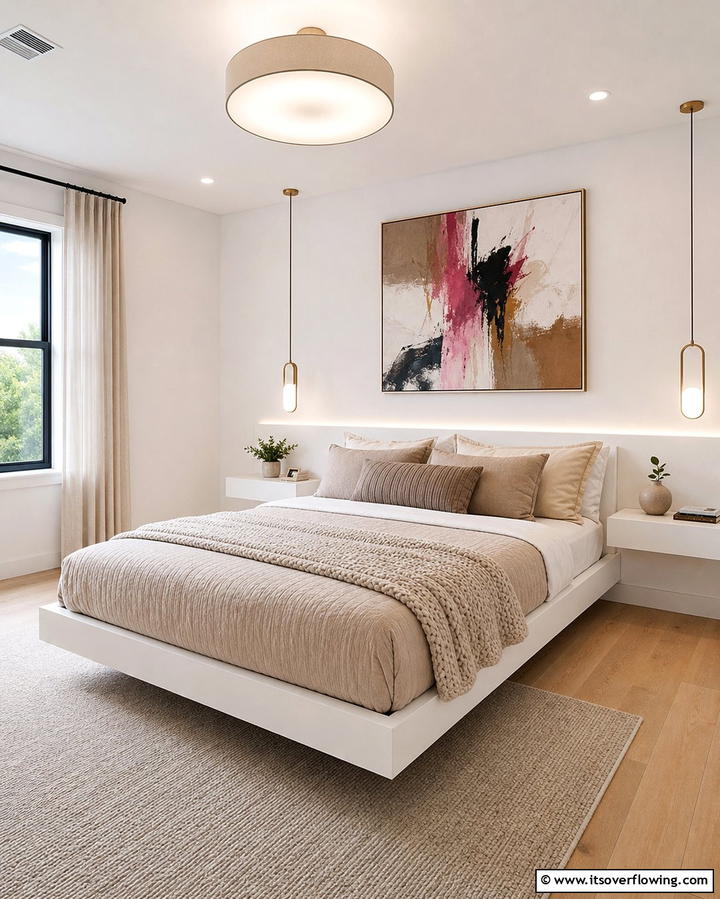 Minimalist Design for a Modern Appeal - 25 Bedroom Ideas for Women to Reflect Personal Style