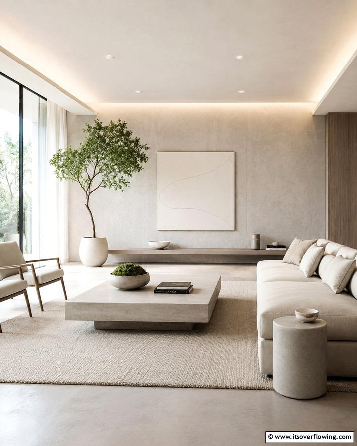 Minimalist Design with Neutral Tones - 25 Small Screened-in Porch Ideas for Comfort
