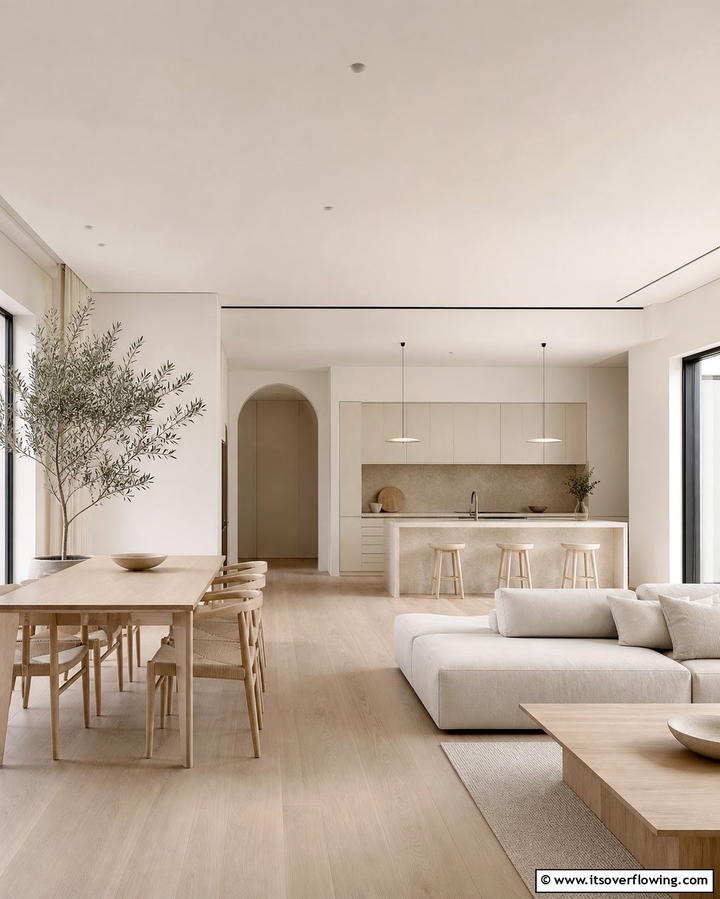 Minimalist Designs for Simplicity - 25 Living Room Dining Room Combo Ideas for Open Spaces