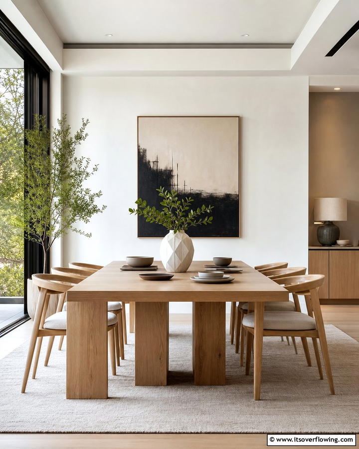 Minimalist Dining Room Design - 25 Modern Dining Room Ideas for a Stylish Space