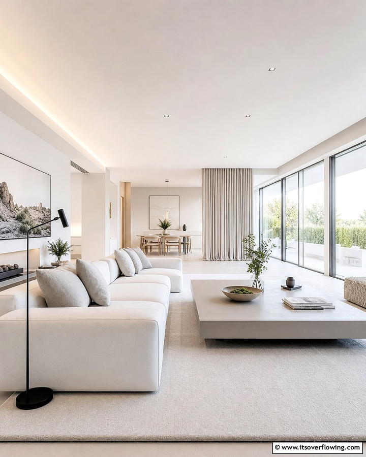 Minimalist Elegance - 21 Living Room Design Ideas for a Cozy & Chic Atmosphere