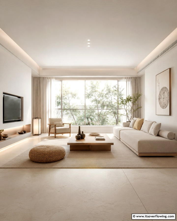 Minimalist Feng Shui Design - 30 Feng Shui Living Room Layouts for Harmony & Flow