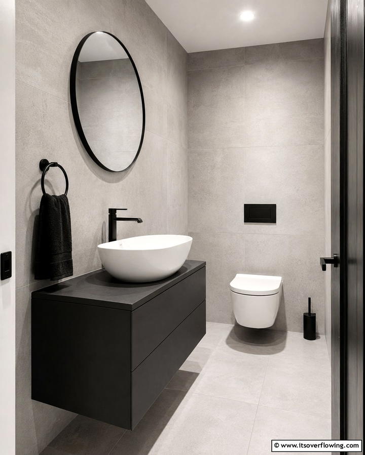 Minimalist Fixtures - 25 Hall Bathroom Ideas for Small and Functional Spaces