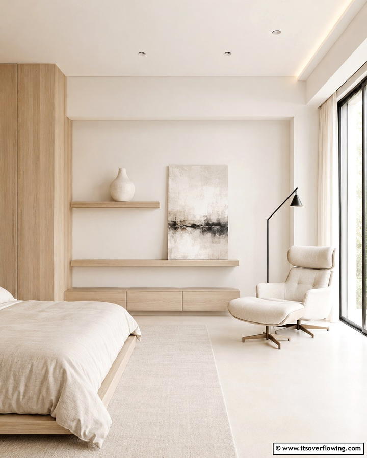 Minimalist Floating Shelves for a Clean Look - 25 Floating Shelves Ideas for Stylish and Functional Storage
