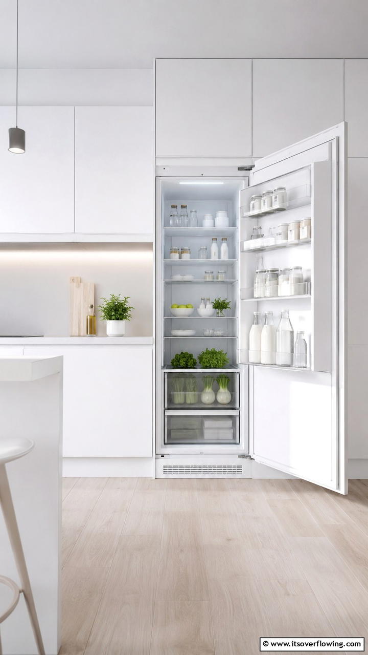 Minimalist Fridge Design - 30 Fridge Organization Ideas for Efficient Storage