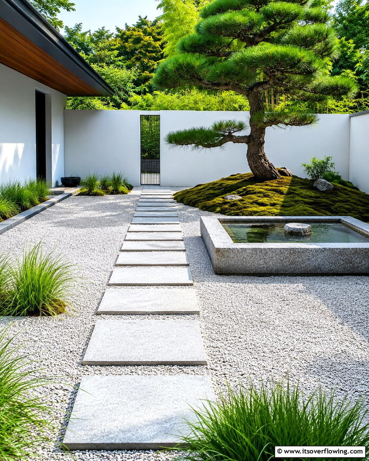 Minimalist Japanese Retreat - 30 Japanese Garden Ideas for Zen Outdoor Spaces