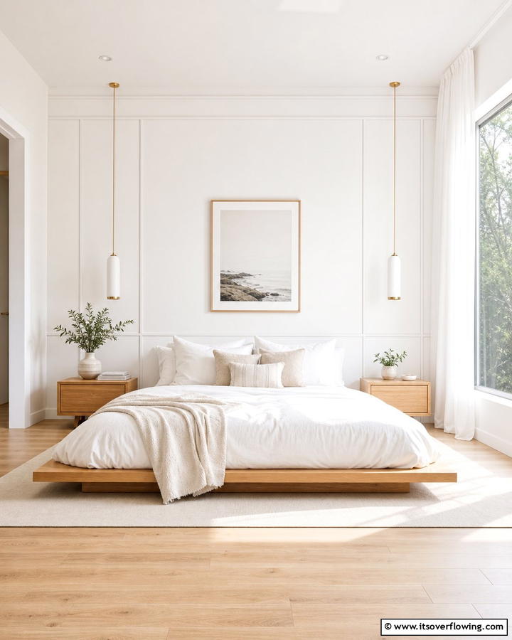 Minimalist Linear Molding - 30 Wall Molding Ideas to Elevate Your Interior Design