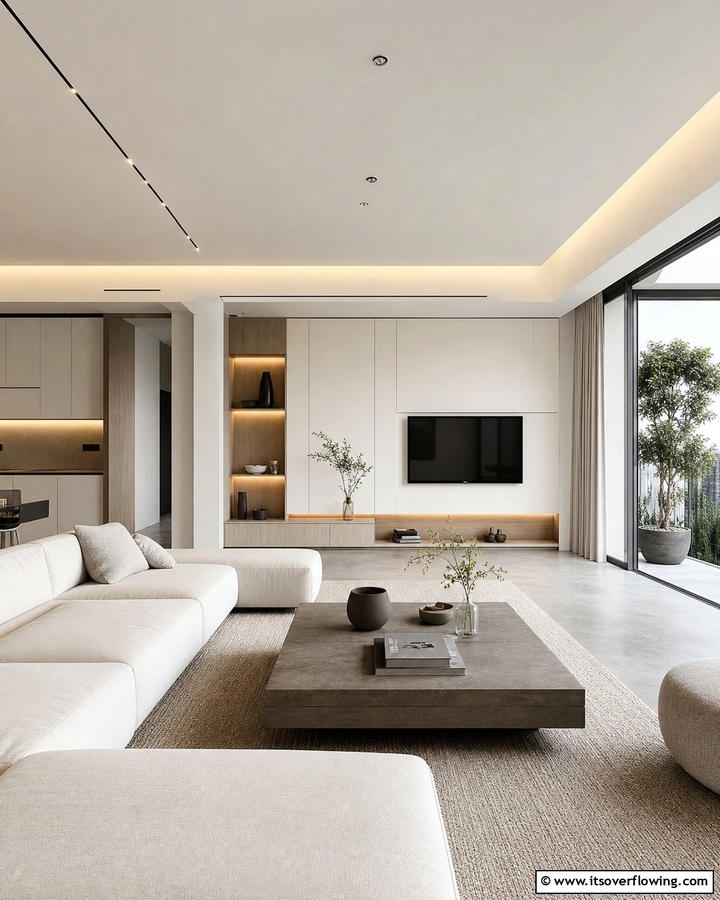 Minimalist Living Room - 30 Inspiring Home Decor Ideas to Refresh Your Living Space
