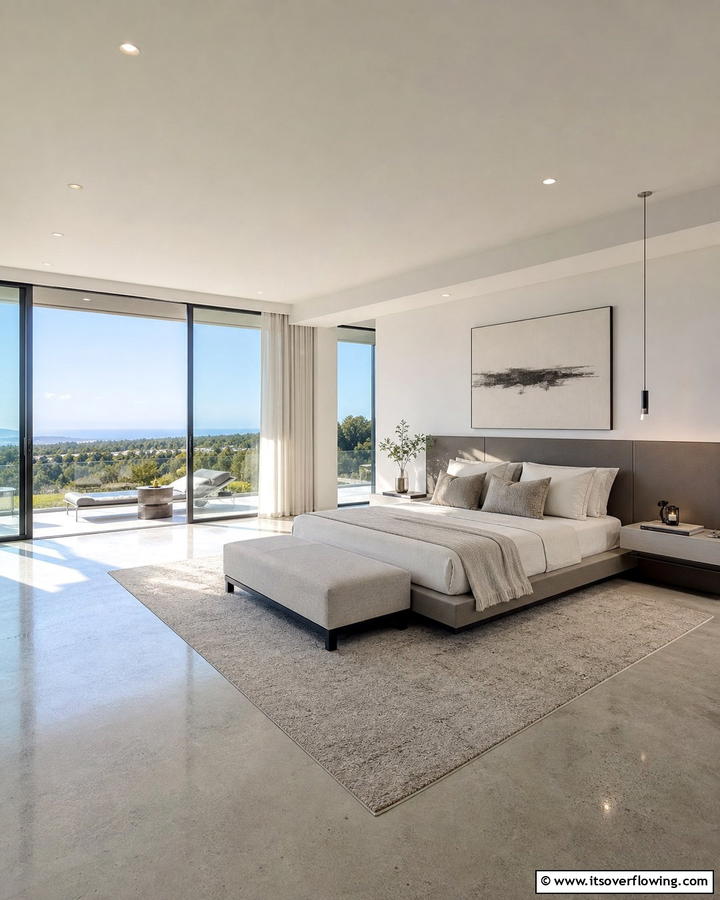 Minimalist Modern Elegance - 21 Master Bedroom Ideas for Luxurious and Relaxing Retreats