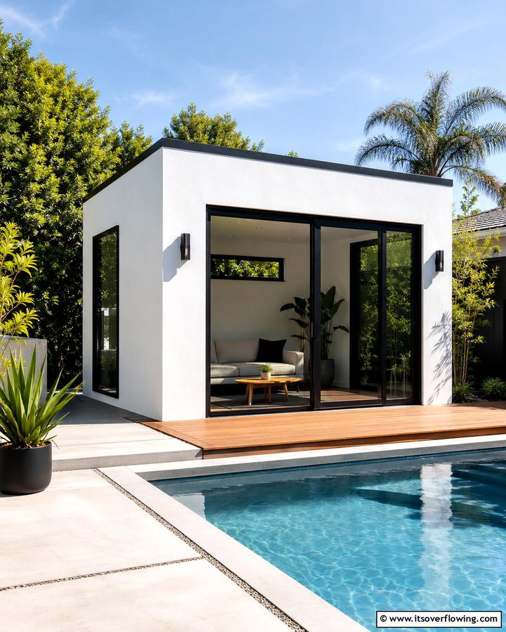 Minimalist Modern Shed - 25 Garden Shed Ideas for Functional Outdoor Storage
