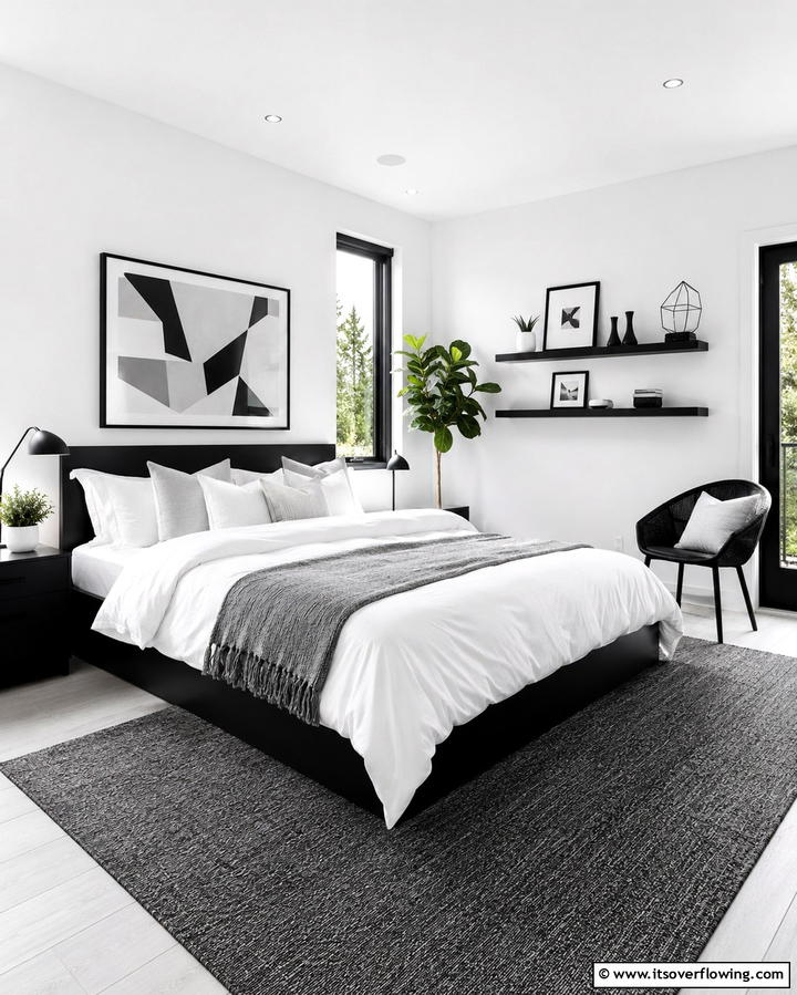 Minimalist Monochrome Design - 25 Aesthetic Room Ideas for a Stylish Space