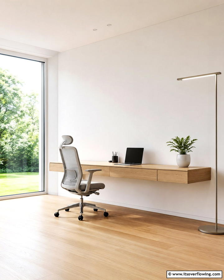 Minimalist Office Design - 30 Home Office Ideas Designed Specifically for Him