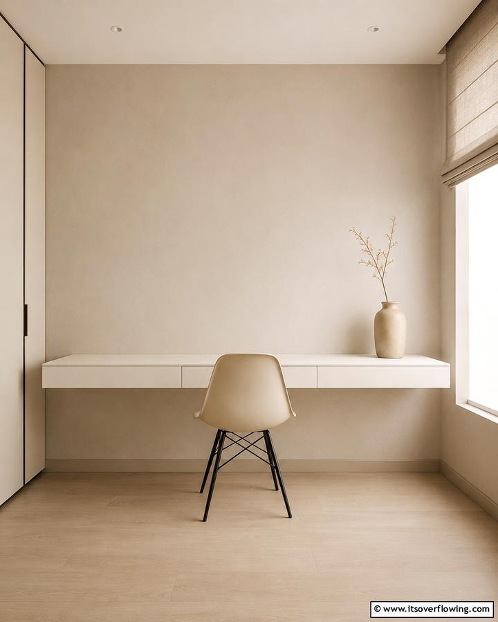 Minimalist Office Design - 30 Affordable Budget Home Office Ideas for Productive Workspaces
