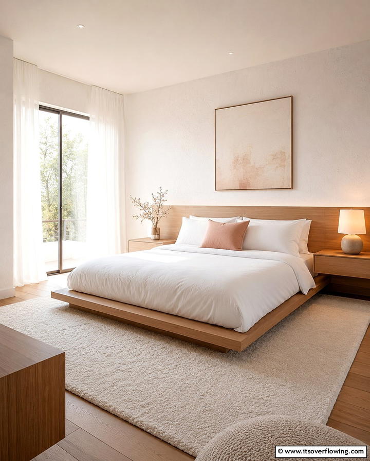 Minimalist Romantic Setup - 30 Romantic Bedroom Ideas to Create a Cozy Love Nest