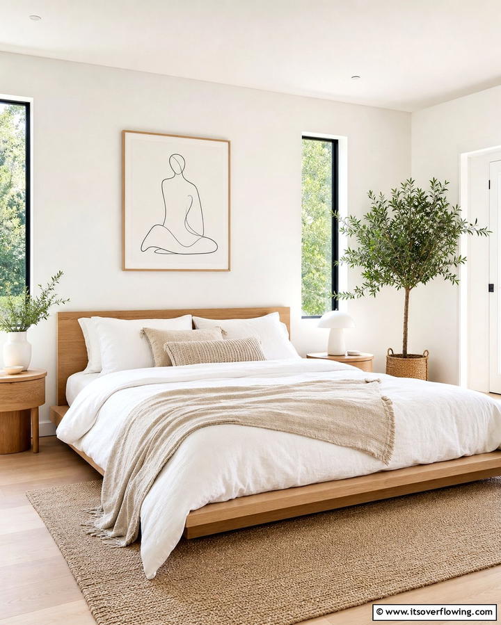 Minimalist Scandinavian Design - 25 Bedroom Ideas for Women to Reflect Personal Style
