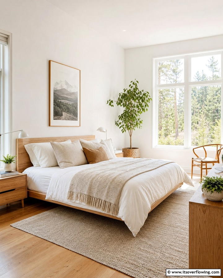 Minimalist Scandinavian Design - 25 Bedroom Layout Ideas for Optimal Space Use