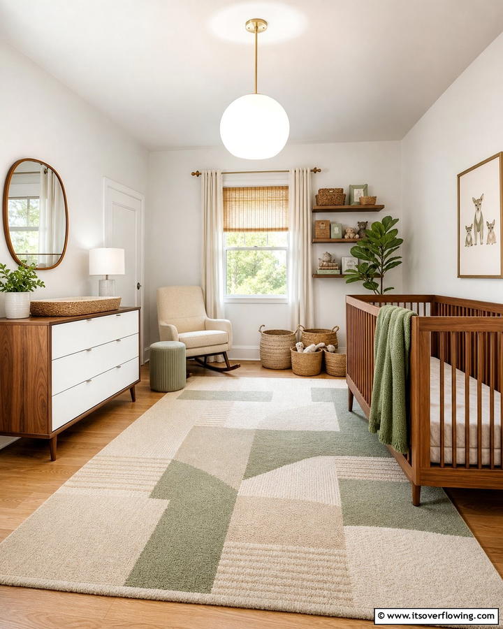 Minimalist Storage Solutions - 20 Mid-century Modern Nursery Ideas for Stylish Kids