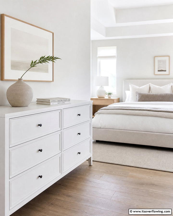 Minimalist Touch - 25 Dresser Decor Ideas to Transform Your Bedroom