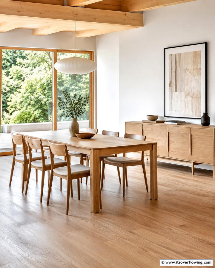 Minimalist Wooden Furniture - 25 Organic Modern Interior Design Ideas for Your Home